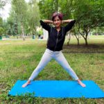 КАК ЖЕ Я ЛЮБЛЮ ЙОГУ НА СВЕЖЕМ ВОЗДУХЕ!